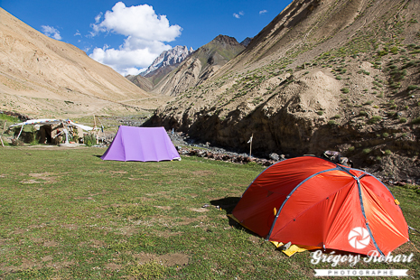 Bivouac à Hinju Bivouac à Hinju