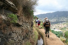Levada surplombant Machico