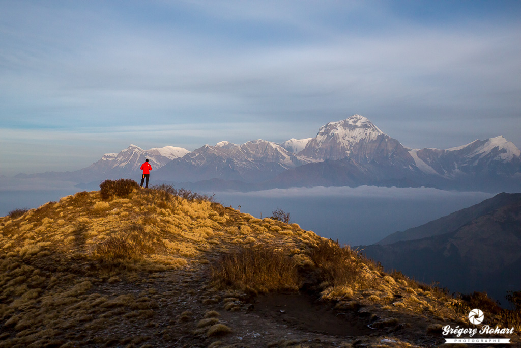 Panorama sur le Dhaulagiri