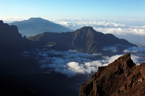 Panorama depuis le sommet de Roque de los Muchachos