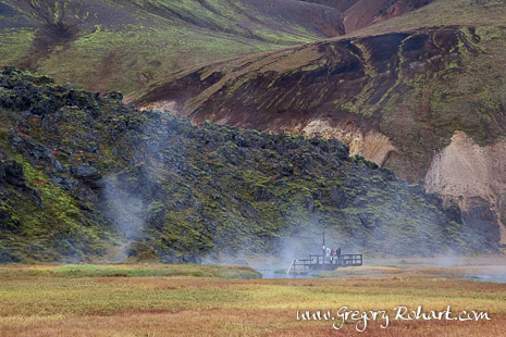 Source chaude du Landamannalaugar