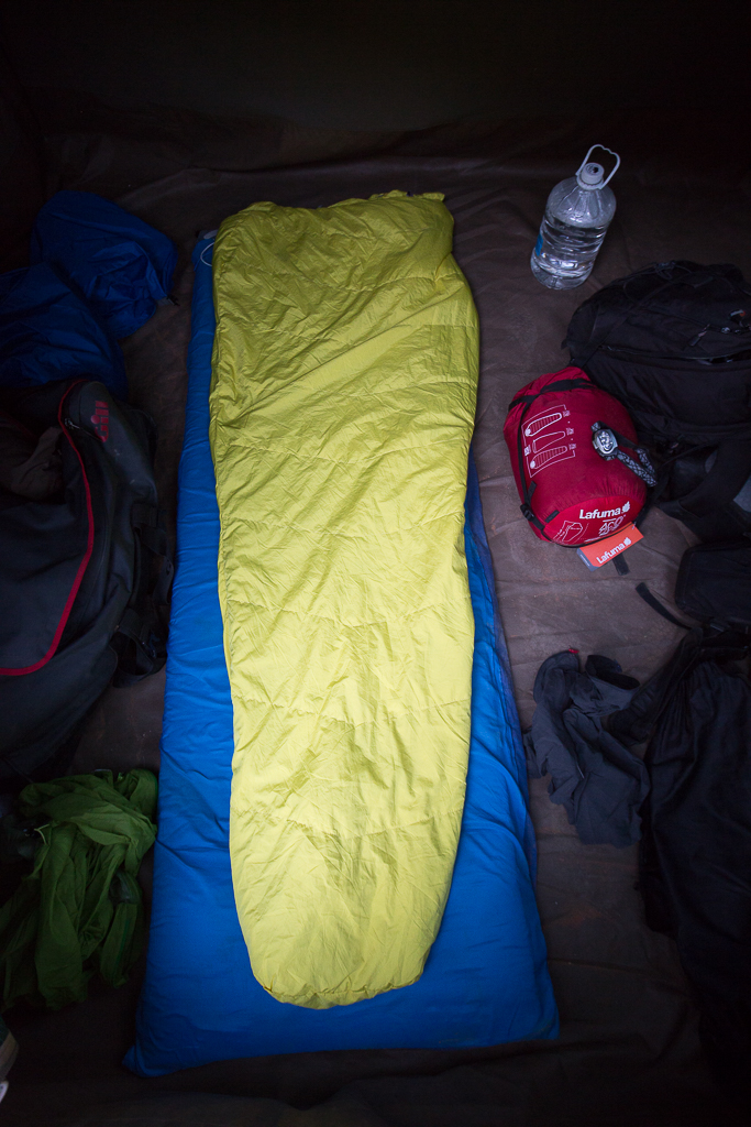 test sac de couchage Lafuma Active 0° 3IN1