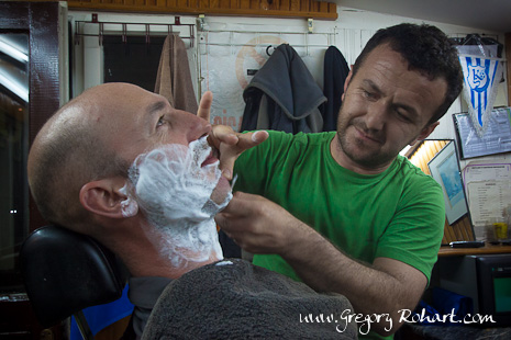 Chez le barbier turc