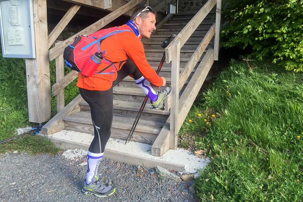 Dernière préparation avant de partir faire le trail