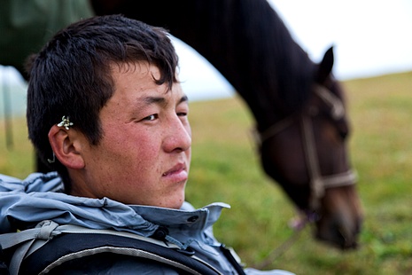 Mirbek, notre cavalier kirghize