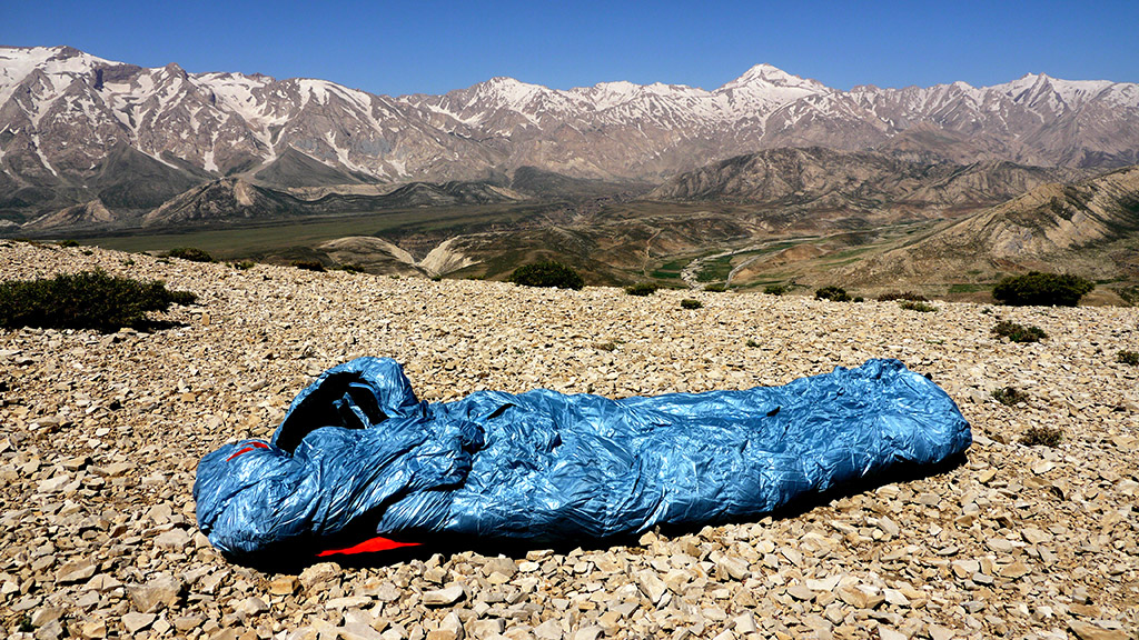 Test sac de couchage Valandré Shocking Blue Neo