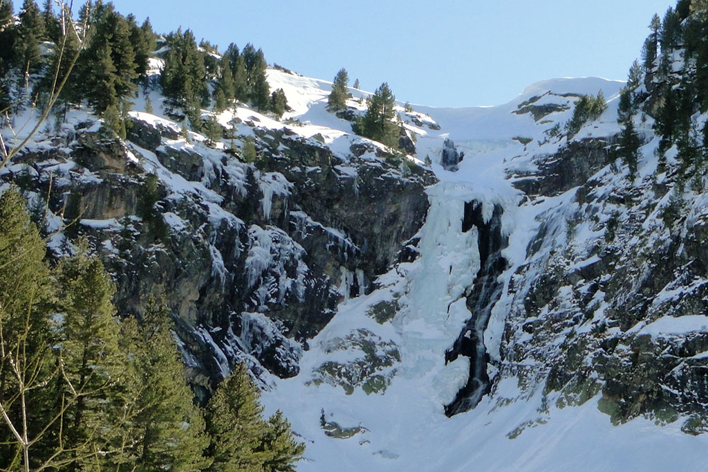 Cascade de Skakavitsa dans le massif du Rila