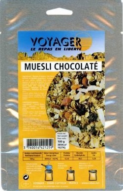 Voyager Muesli chocolat