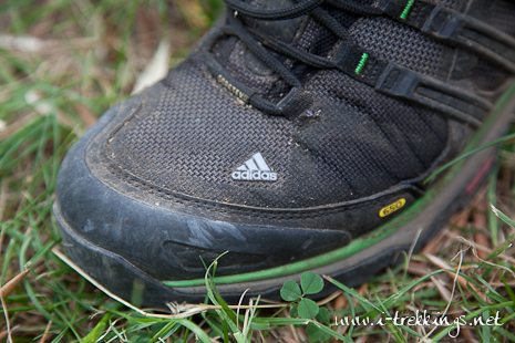 Un Pare-pied un peu léger : le seul véritable défaut de l'Adidas Terrex Hike
