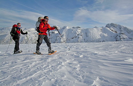 Test des Julbo Trek en raquettes en Bulgarie dans le massif du Rila
