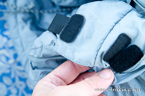 Velcro de la collerette du sac de couchage Deuter Neosphere -4