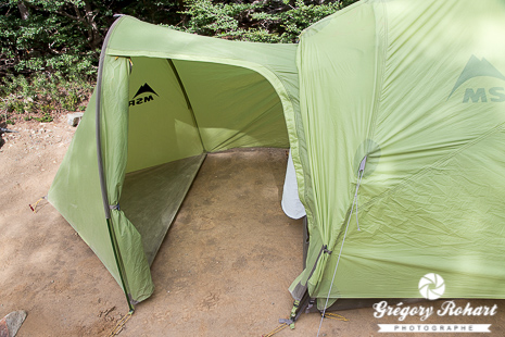 Test tente MSR Nook I Trekkings