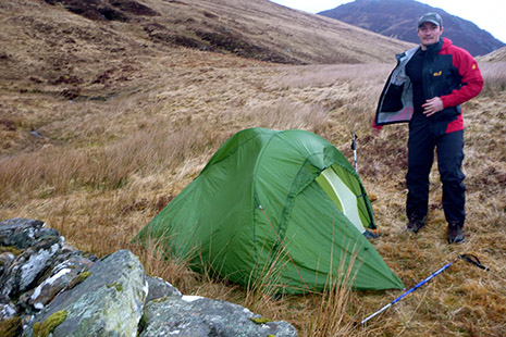6 jours de test en Ecosse et en bivouac
