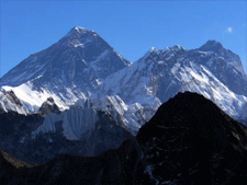 Vue sur l'Everest depuis le Gokyo Ri