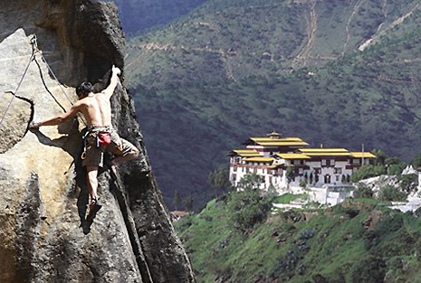 Escalade au Bhoutan - © Robert Dompnier