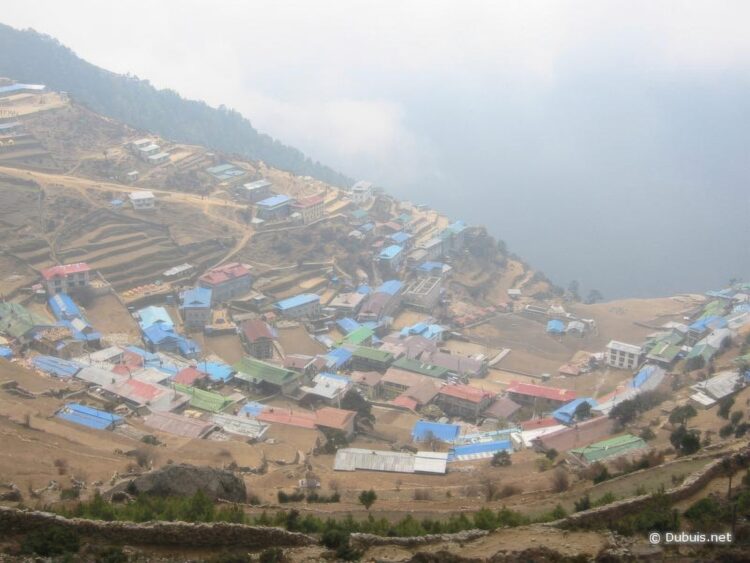 népal camp de base de l’everest