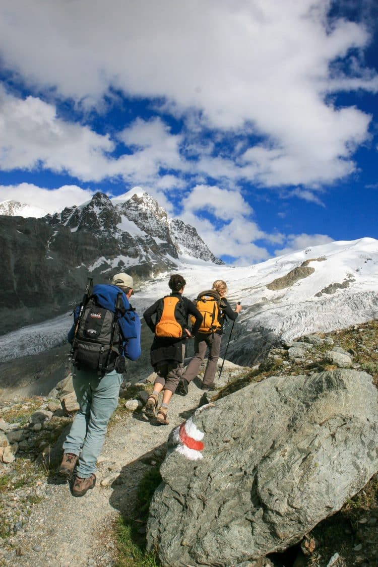 Randonnée en Engadine