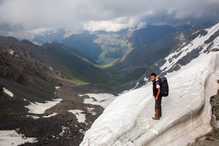 Col Archa toer, Trekking dans les Tian-Shan du Terskey Alatoo