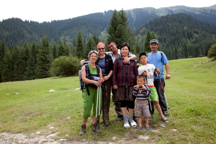 Rencontre, Trekking dans les Tian-Shan du Terskey Alatoo