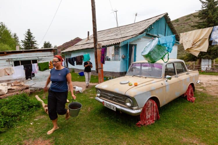 Nuit chez l'habitant, Trekking dans les Tian-Shan du Terskey Alatoo
