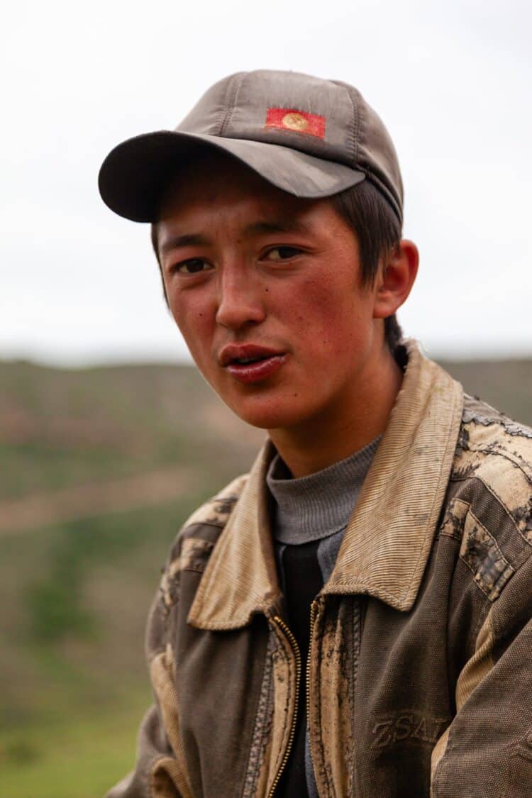 Berger, Trekking dans les Tian-Shan du Terskey Alatoo