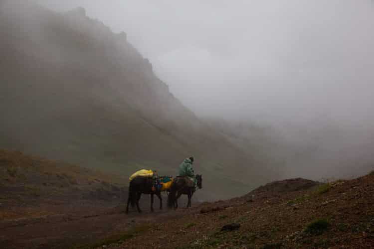 Trekking Tian-Shan intérieur