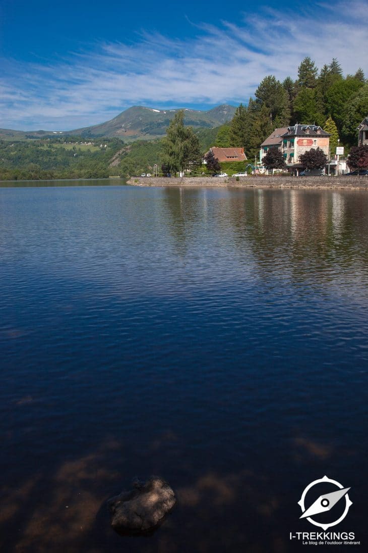 Lac Chambon, GR30, tour des lacs d'Auvergne