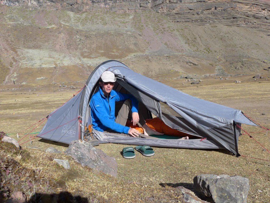 quechua quickhiker ultralight 2 test