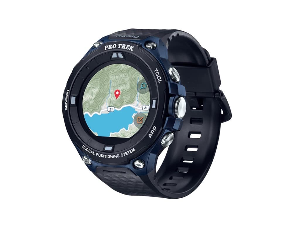 Casio Pro Trek Smart, une montre GPS avec des cartes en couleurs