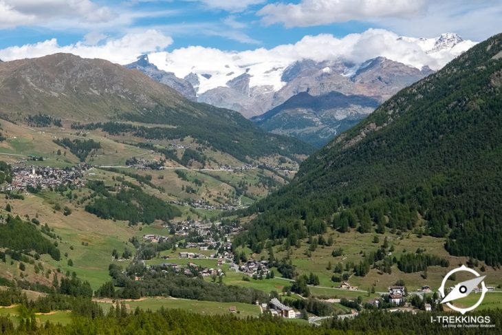 Monte Rosa Randò dans le Val d'Ayas (Italie)