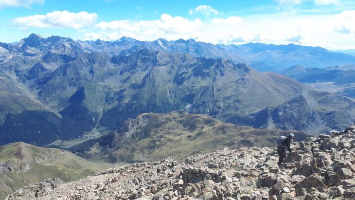 Traversée du petit-grand pic du Midi d'Ossau