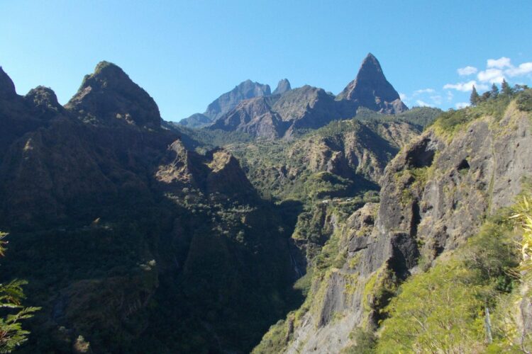 randonnée dans le cirque de Mafate