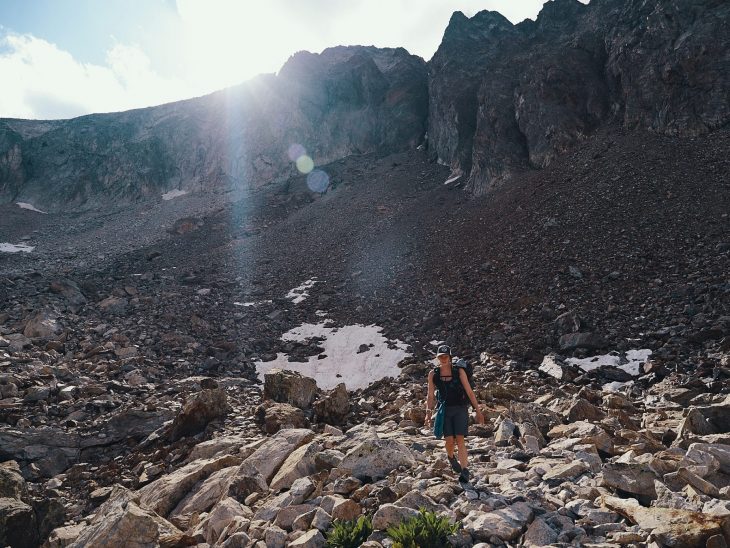 Marie, traversée des alpes, Italie