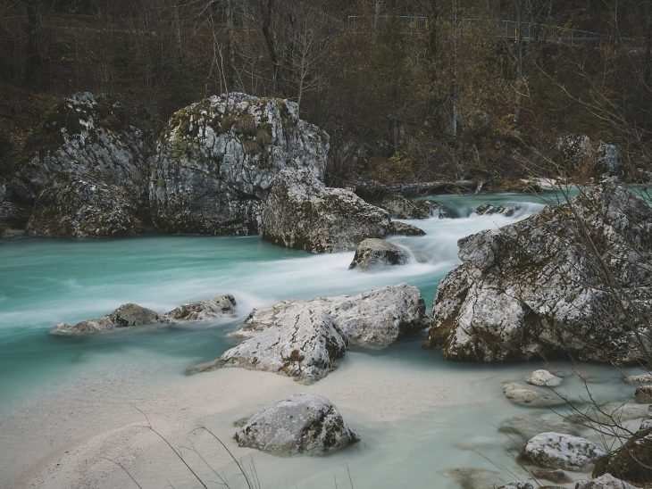 Rivière Soca, Slovénie