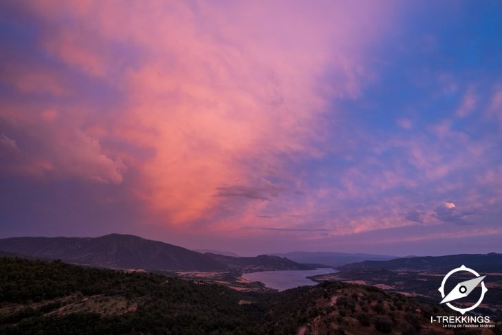 Lac Sant Antoni, vue depuis la Casa Churchill