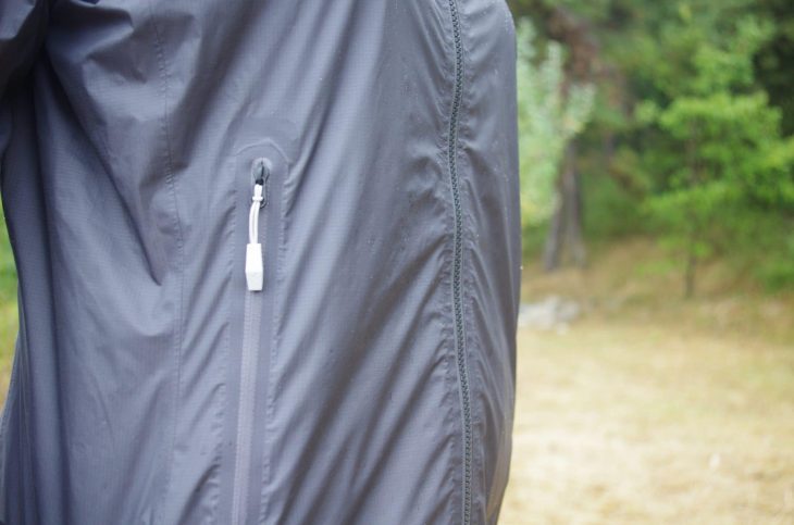 Test veste imperméable Vaude Zebru UL 3L