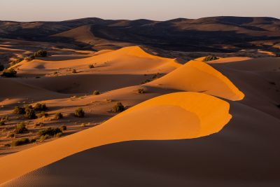 Traversée des dunes de Merzouga