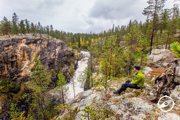 Cascade de Muttosgahtjaldak, parc national de Muddus