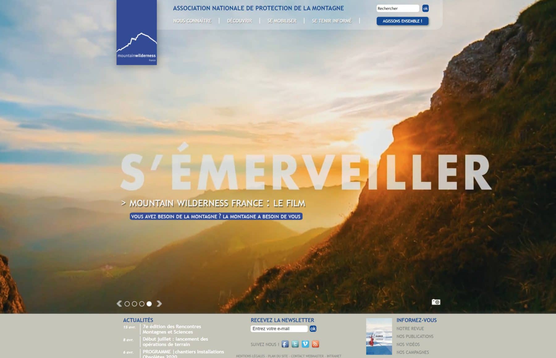 Quelles associations pour la planète ? Mountain Wilderness