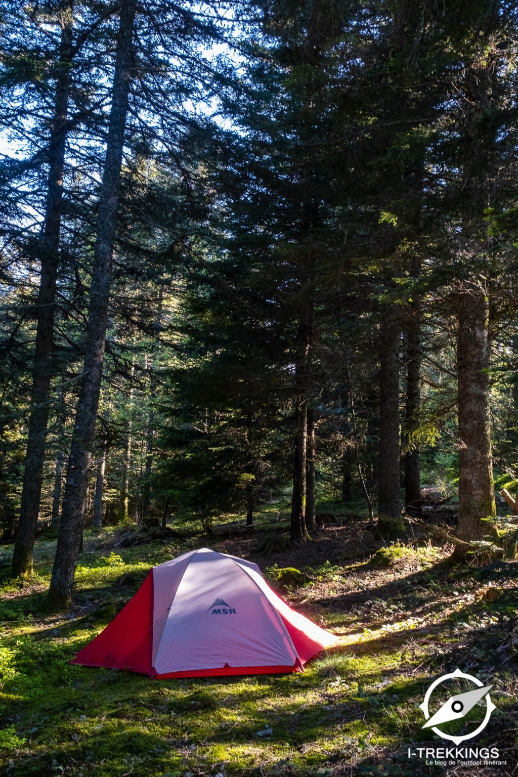 Mon bivouac, massif du Pilat