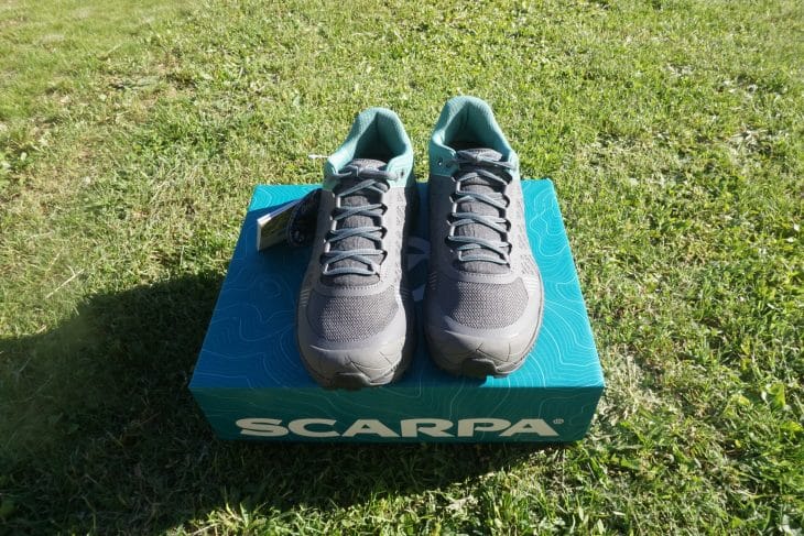 La Scarpa Spin Ultra à la sortie de la boite