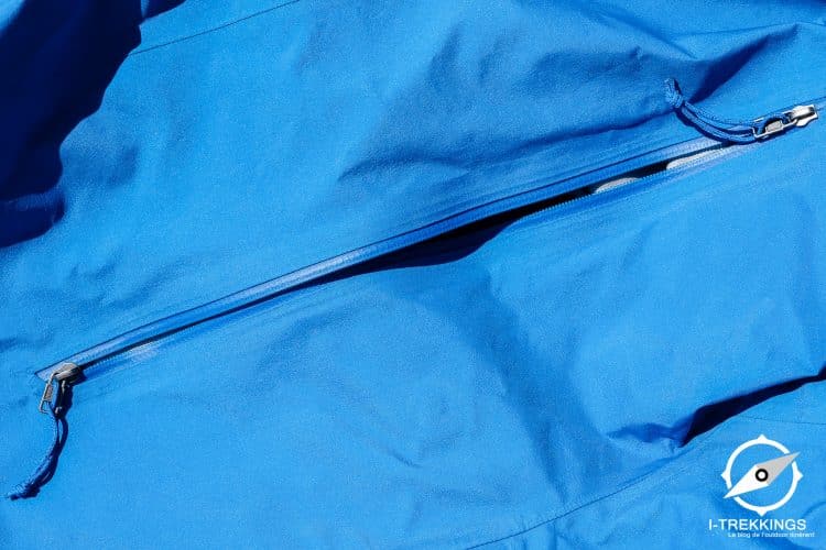 Zip de ventilation Patagonia Ascensionist