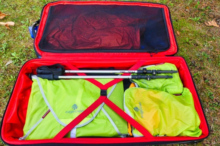 Compartiments du sac de voyage Helly Hansen Sport Exp 100 l