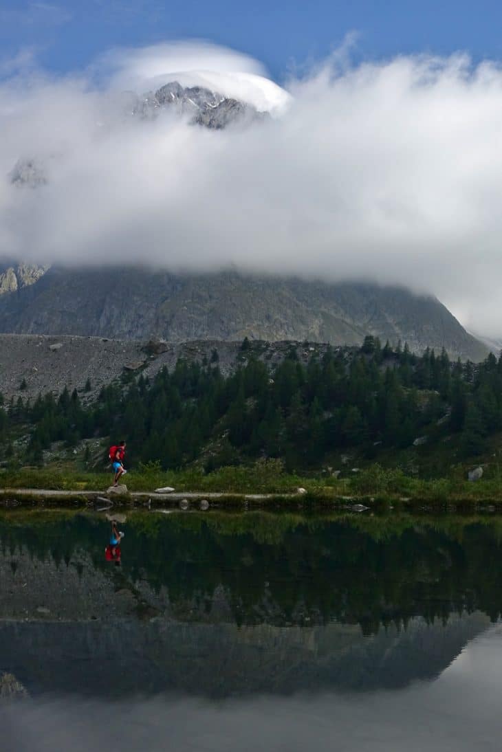 Tour du Mont-Blanc, lac Combal