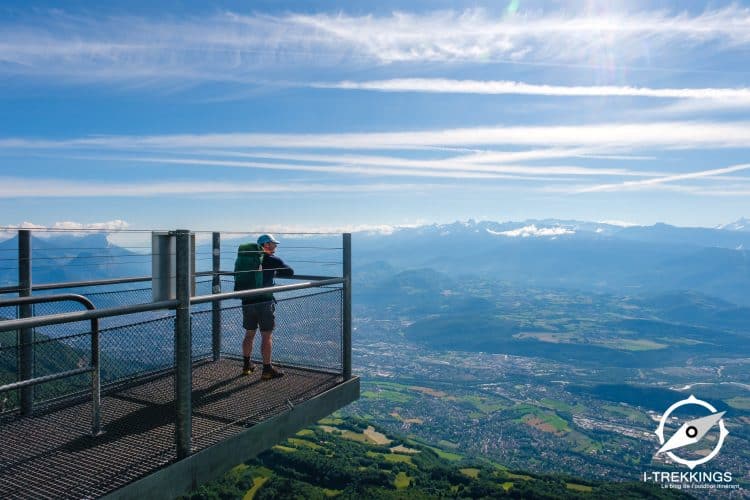 Passerelle du Belvédère (1715 m) , Vercors