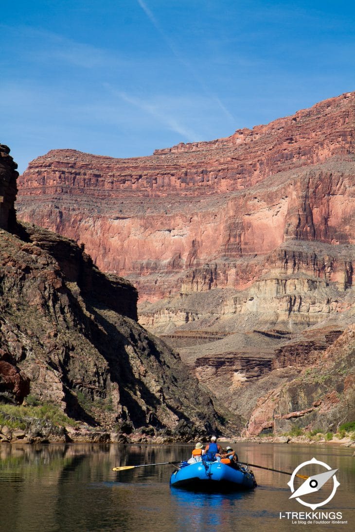 Descente du Grand Canyon en rafting