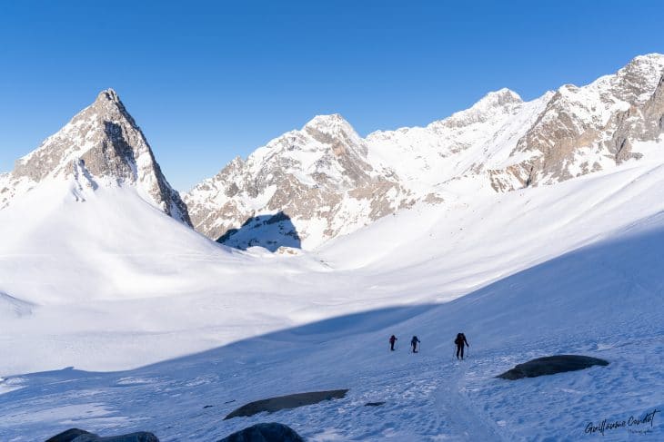 La Grande Casse en splitboard, Vanoise