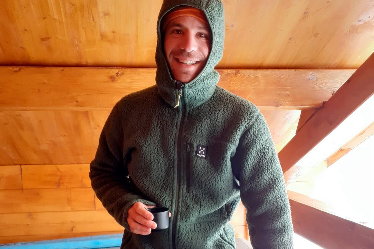 Test polaire Haglöfs Pile Hood