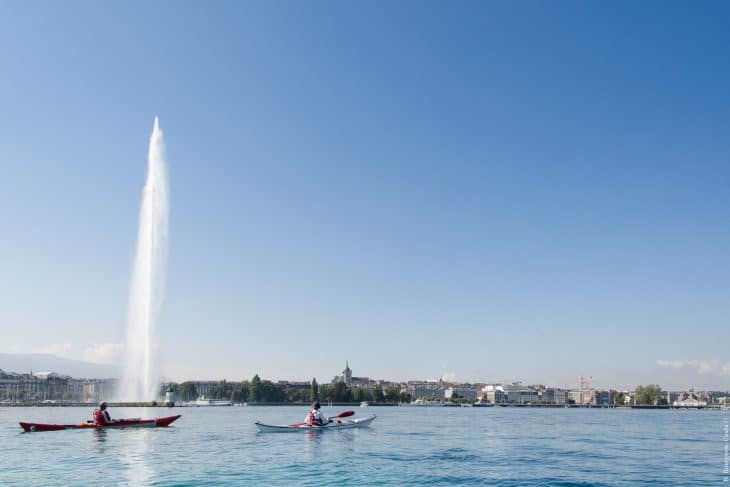 Tour du Léman en kayak de mer