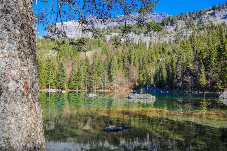 Lac Vert, Tour de la Vallée de l'Arve à VTT